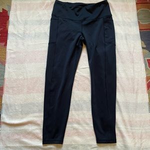 Blue Spyder Leggings. Thick Material